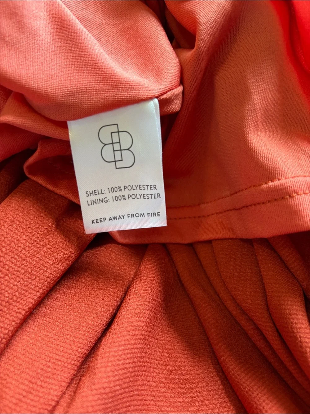 Baltic Born Sicily Satin Maxi Wrap Dress Rust Flutter Sleeve Tie wedding XL - Picture 11 of 14